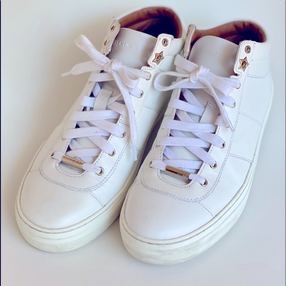 Jimmy Choo Shoes - Jimmy Choo Women’s White Sneaker 38.5